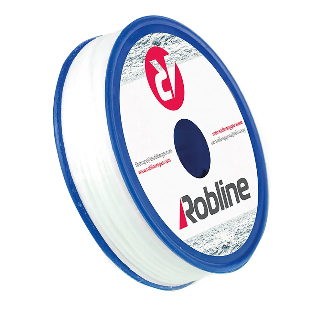 Robline Waxed Tackle Yarn Whipping Twine - White - 1.5mm x 32M