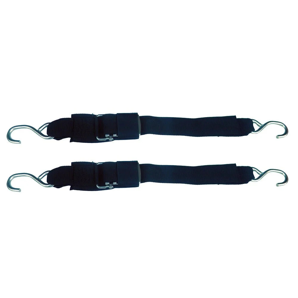 Rod Saver Stainless Steel Quick Release Transom Tie-Down - 2" x 4' - Pair – Marine HVAC Replacement Part