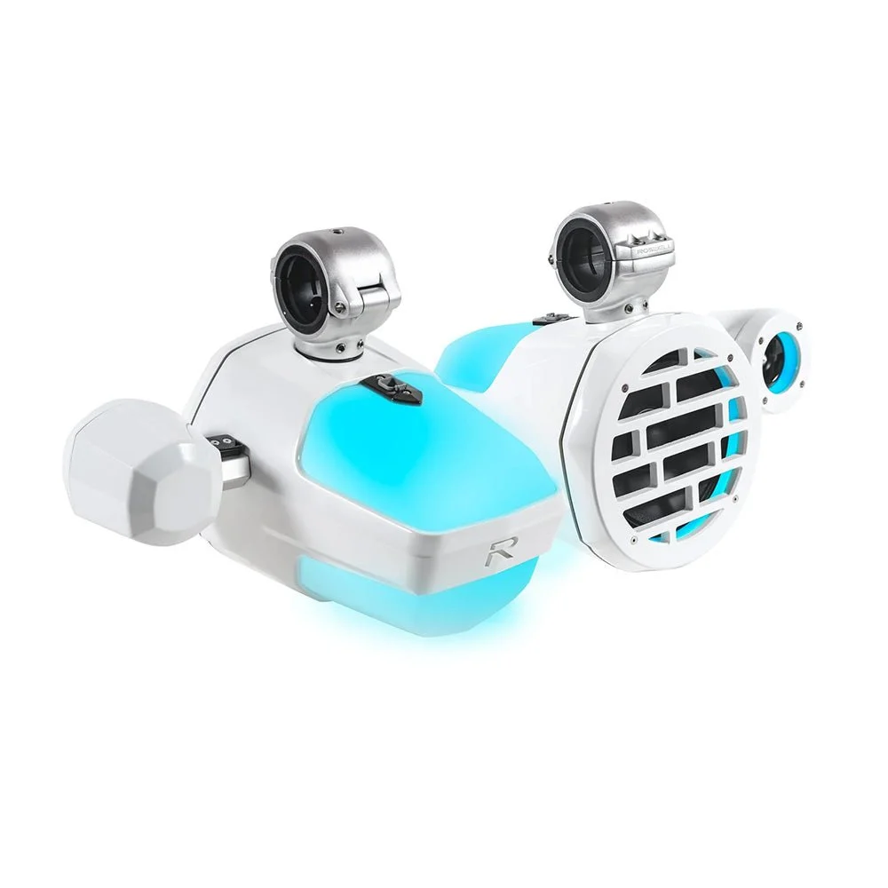 Roswell Marine Roswell R1 Pro Tower Speakers - White - 200W RMS & 400W Peak Power