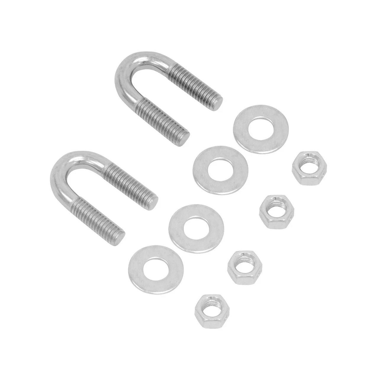 Reese 58032 Trunnion Bar Weight Distribution Kit - (2) U-Bolts, (4) Lock Nuts, (4) Flat Washers - 58032