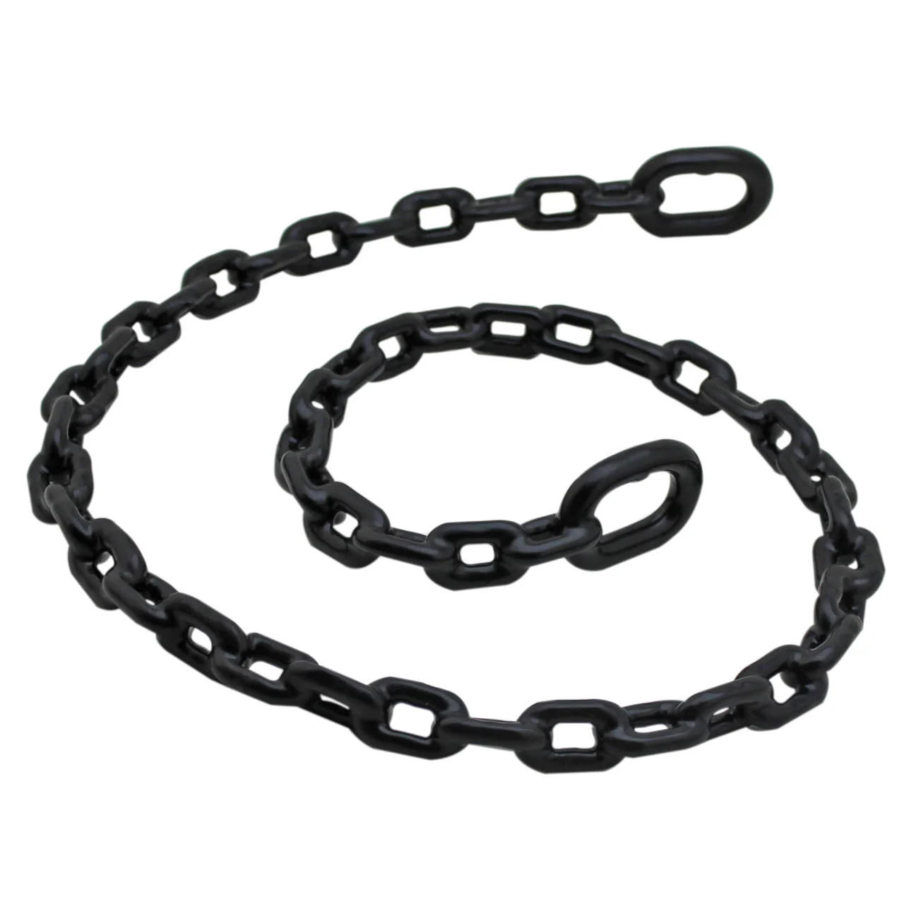 Extreme Max 3006.6596 BoatTector PVC-Coated Anchor Lead Chain - 1/4" x 4', Black - 3006.6596