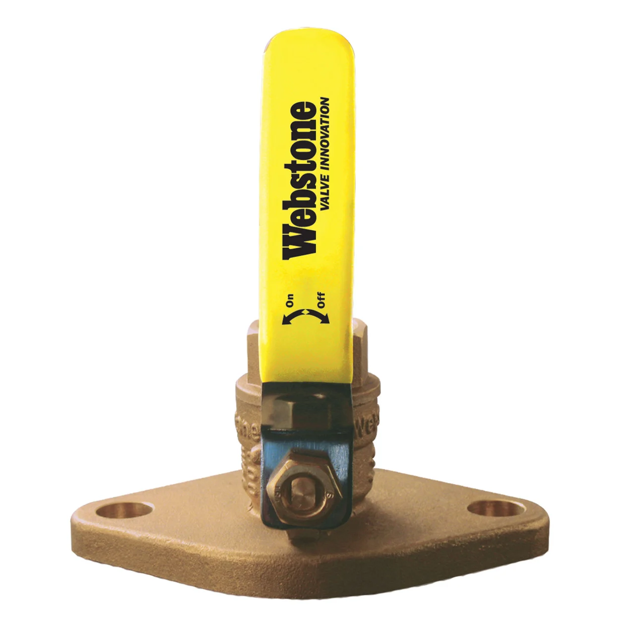 Webstone 50404 Isolator Union-Flange Ball Valve - 1", Sweat - H-50404