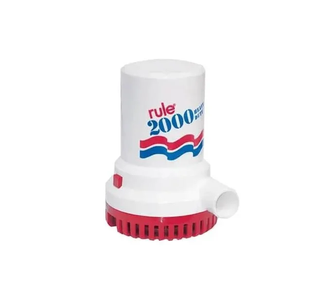 Rule 2000 Pump 12V Gold 5Yr – Marine Electrical Replacement Part