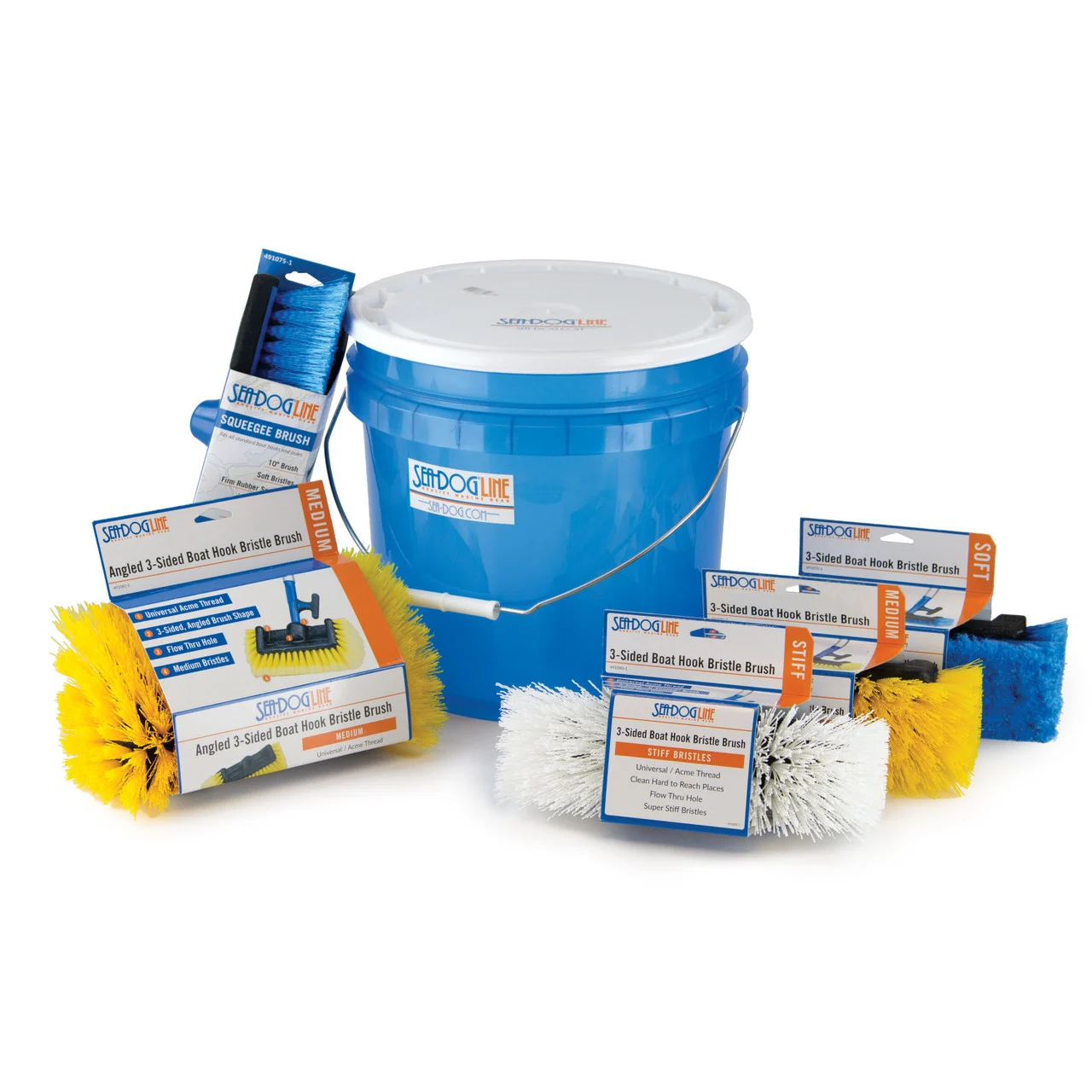 Sea-Dog 916125 Bucket of Brushes - 916125
