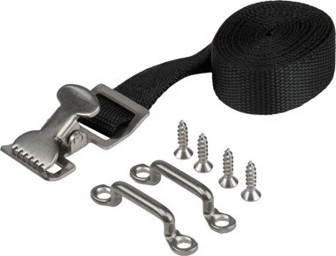 Sea-Dog 359995-1 Nylon Gas Tank Strap Kit - 6" x 1" Strap - 359995-1