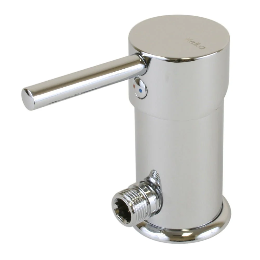 Scandvik Minimalistic Compact Single Level Mixer - Deck Mount - 3/8" & 1/2" Fittings – Boat Pump & Plumbing Part