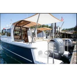 Aft Sunshade Poles, Top Mounted