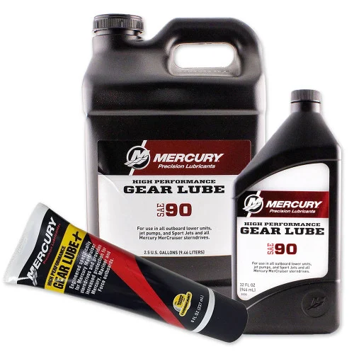 OEM Mercury Mercruiser High-Performance SAE90 Gear Lube 92-858064K01 92-858065K01 92-8M0222063 92-8M0222071