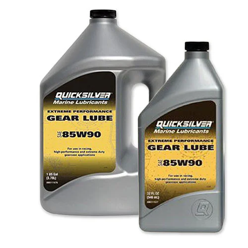 OEM Quicksilver Mercury Mercruiser 85W90 Extreme Gear Lube Quart / Gallon 8M0111677 8M0111679