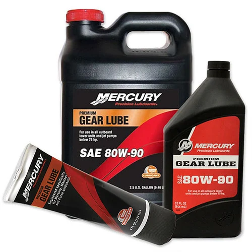 OEM Mercury Marine SAE 80W90 Premium Gear Lube 802844K01 858058K01