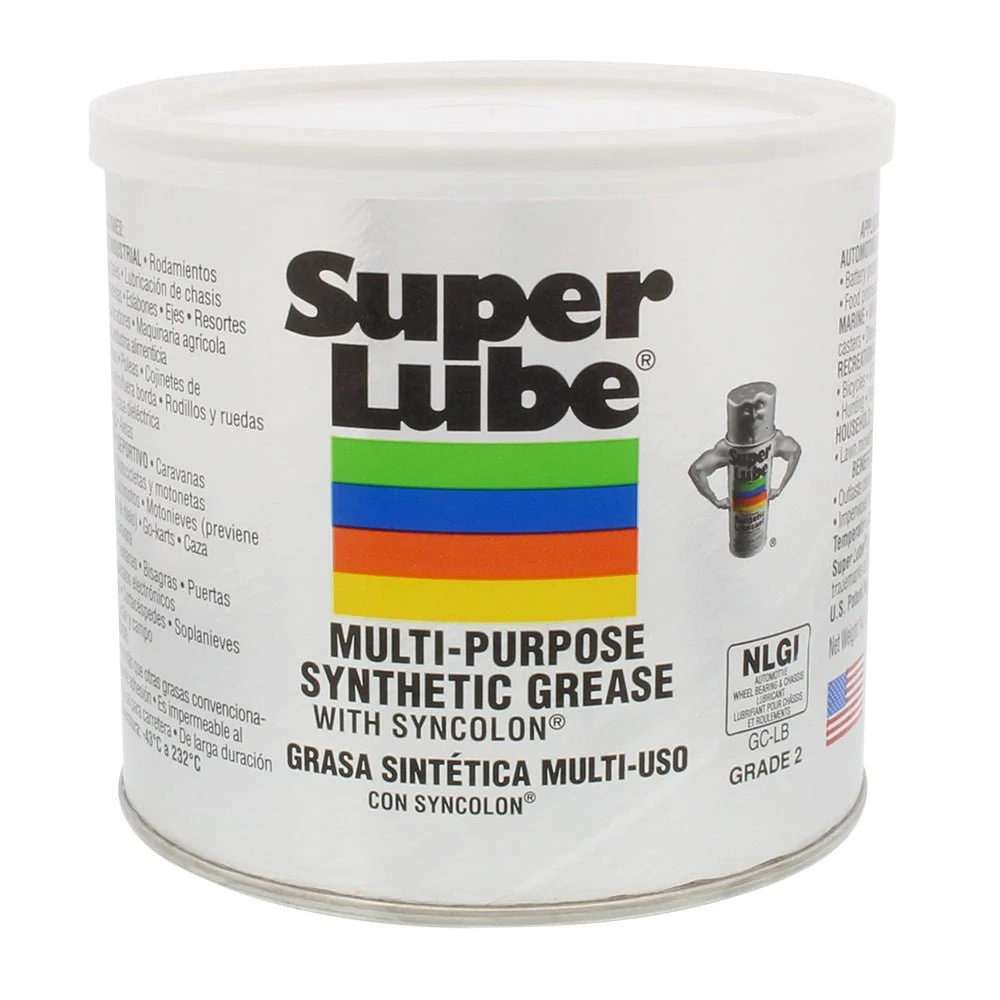 Super Lube Multi-Purpose Synthetic Grease w/Syncolon® - 14.1oz Canister – Marine Boat Replacement Part