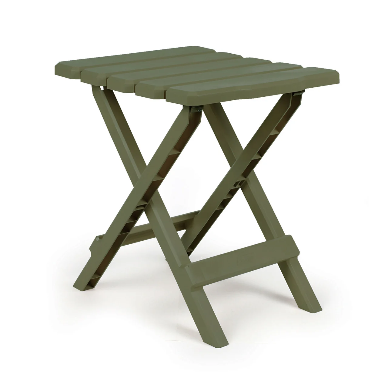 Camco 51880 Small Adirondack Folding Table - Sage - 51880