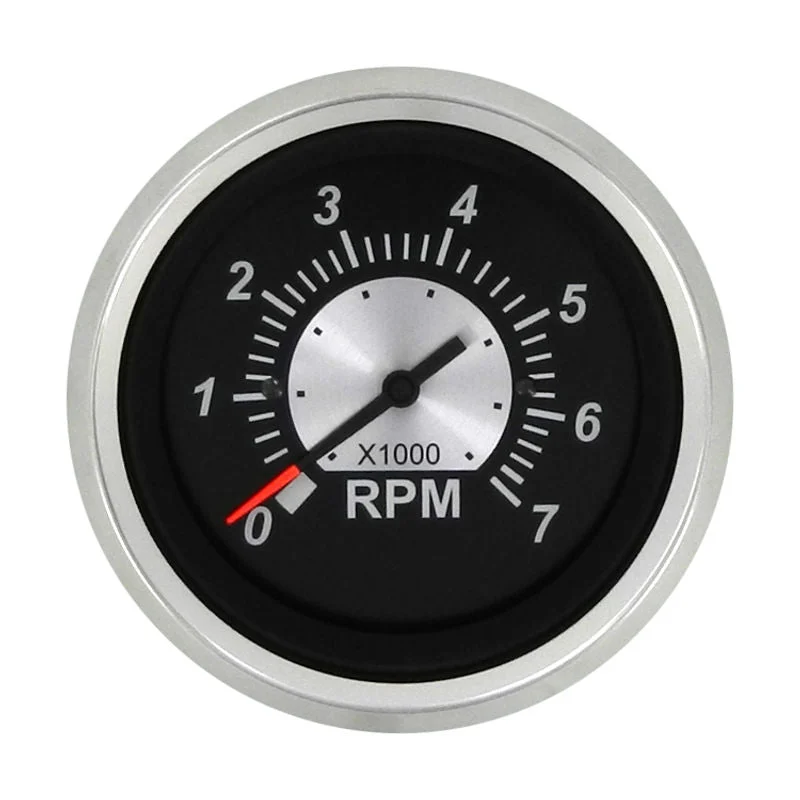 Sierramarine Tach 7K Black Sterling 3' – Marine Boat Replacement Part