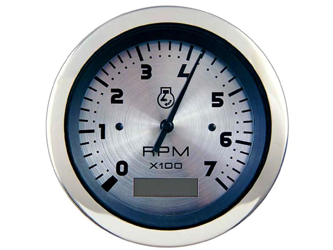 Sierramarine Tach 7K/Hourmeter Sterling 3' – Marine Boat Replacement Part