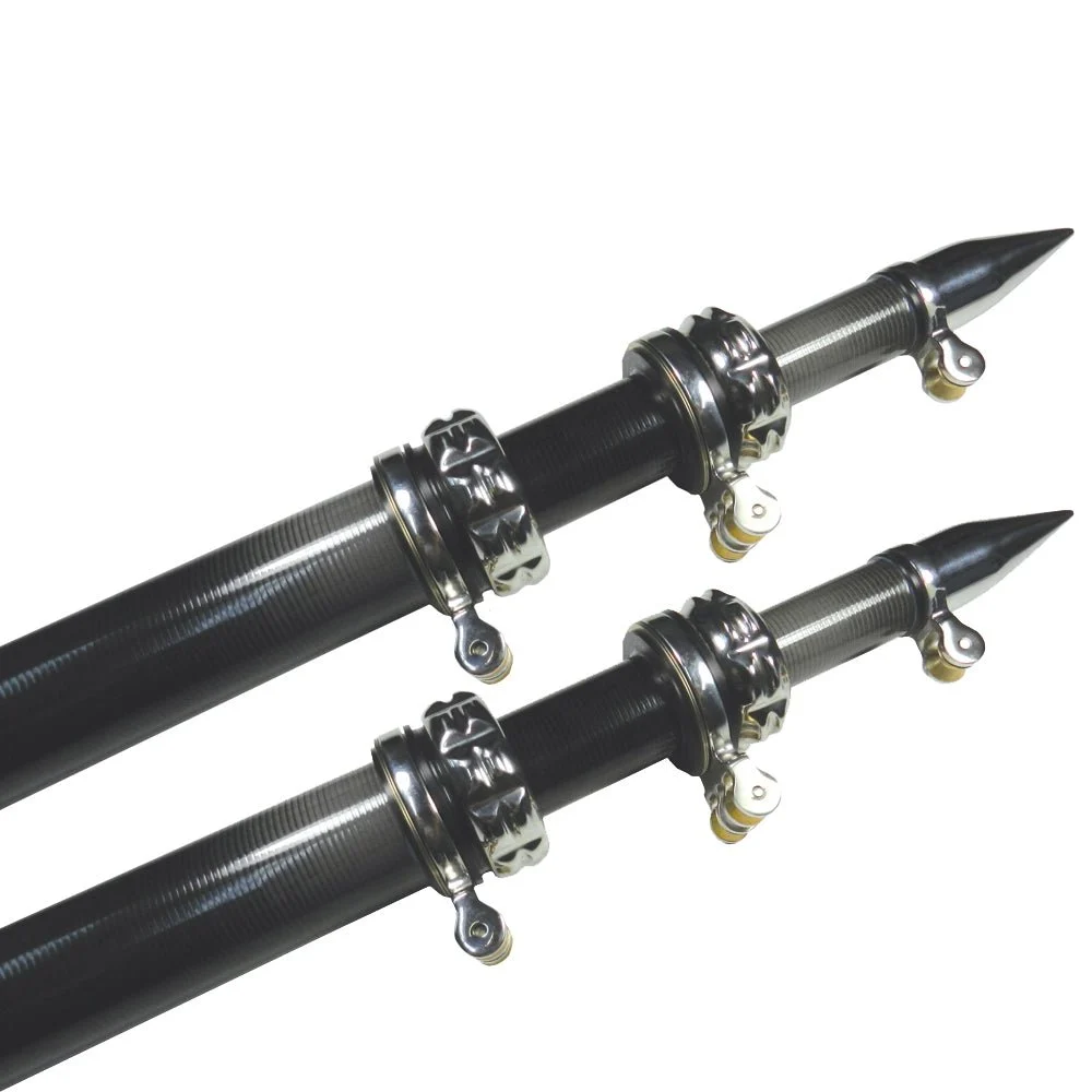 TACO Marine TACO 16' Carbon Fiber Outrigger Poles - Pair - Black