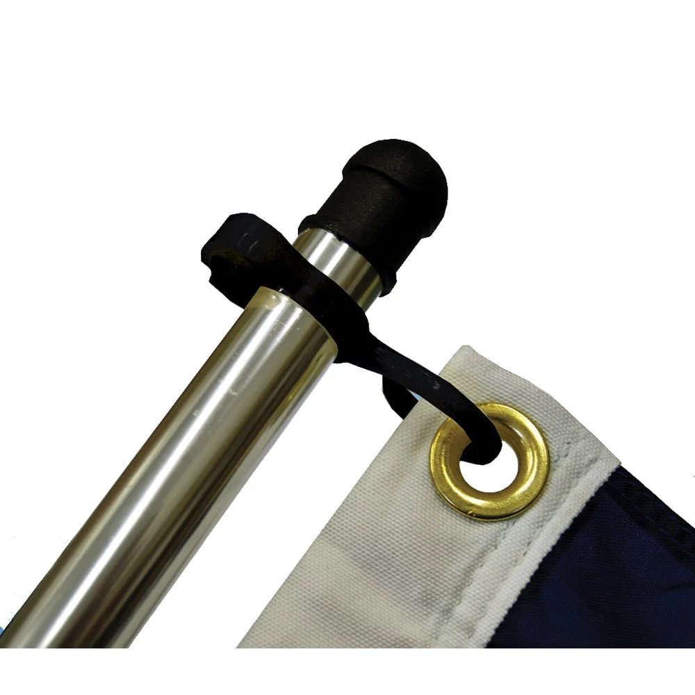 Taylor Made Charlevoix® Flag Clip - One-Piece Fits 3/4" Pole – Marine Boat Replacement Part