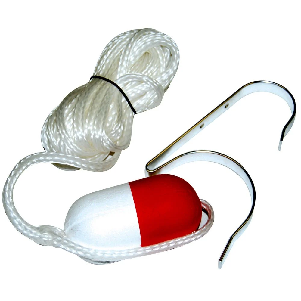 Taylor Made Ring Buoy Holder w/30' Heaving Line – Marine Boat Replacement Part