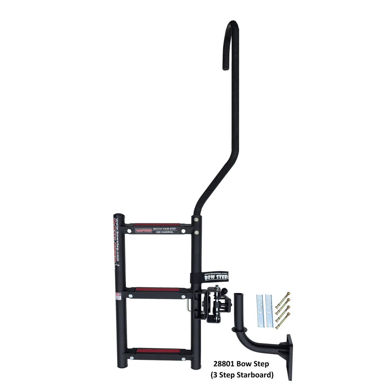 Quality Mark 28801 Bow Step - 3-Step, Starboard - 28801