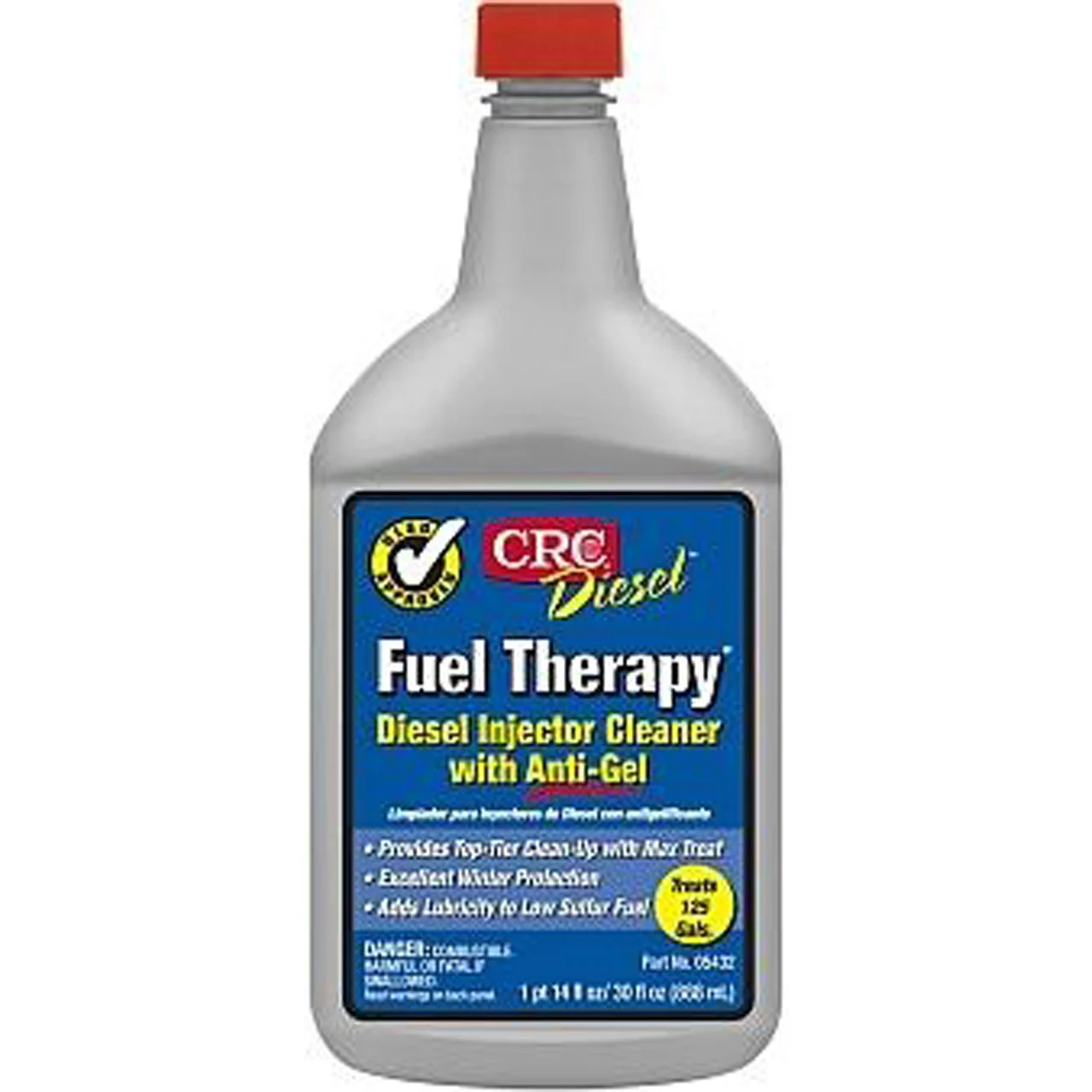CRC 05432 Fuel Therapy Diesel Injector Cleaner with Anti-Gel - 30 oz. - 5432