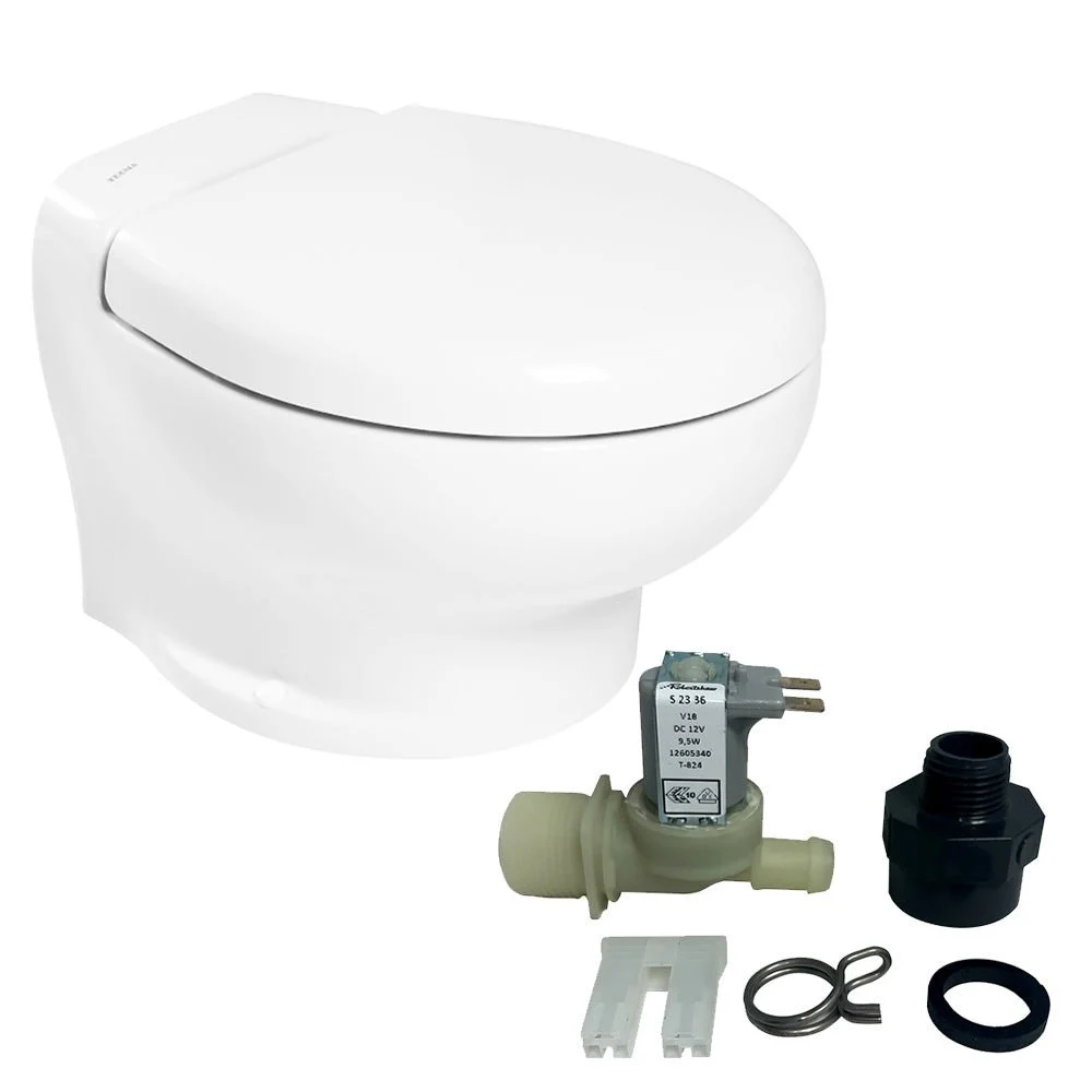 Thetford Marine Thetford Nano Touch Compact Toilet Freshwater Kit - 12V