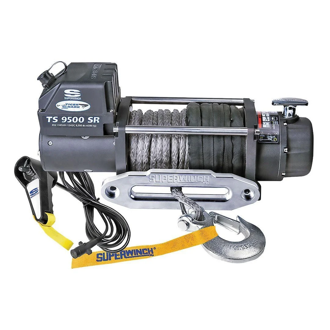 Superwinch Tiger Shark 9.5 Synth Rope – Marine Boat Replacement Part