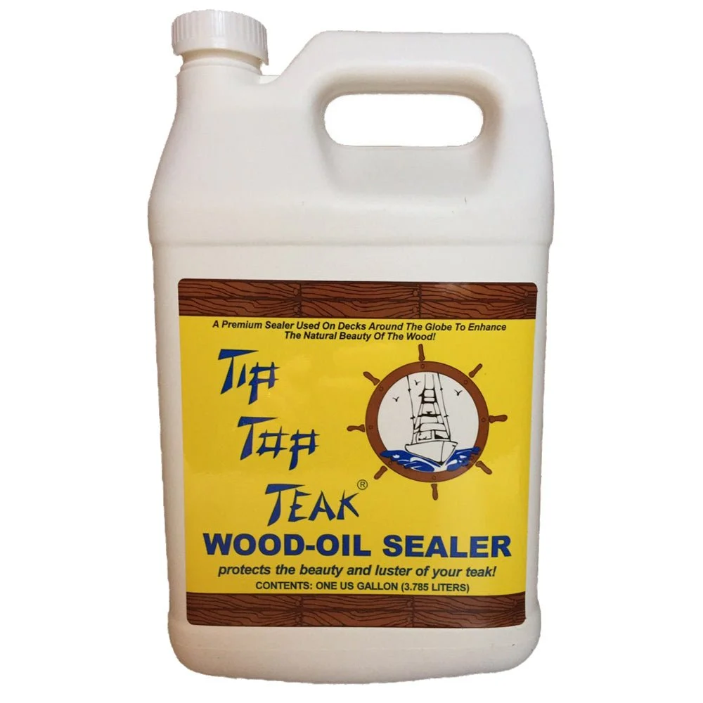 Tip Top Teak Wood Oil Sealer - Gallon – Marine Boat Replacement Part