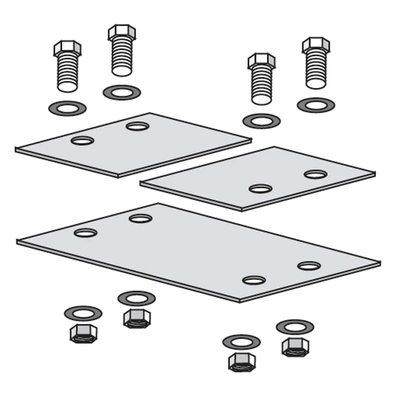 Tie Down Engineering 58999 Gator Beam Clamp - 4 Bolt - 58999