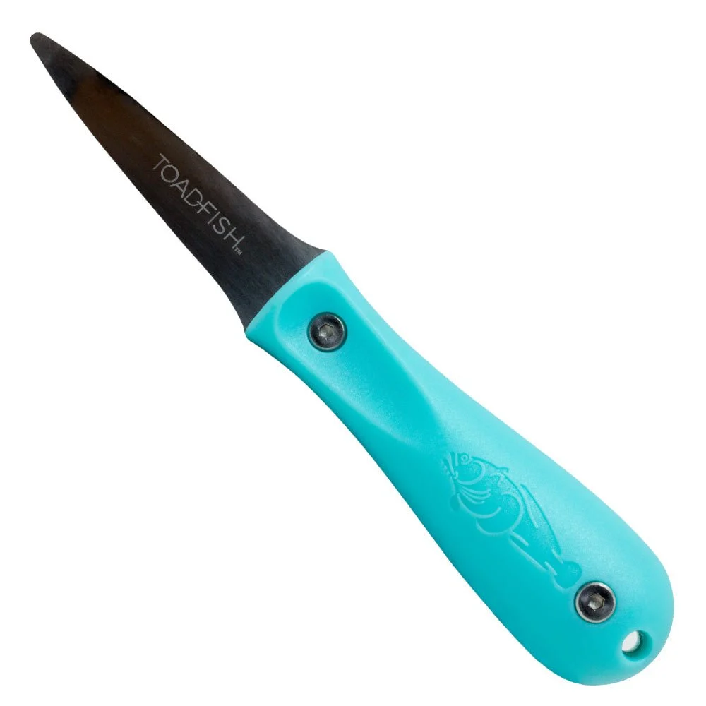 Toadfish Put 'Em Back Oyster Knife - Teal – Boat Pump & Plumbing Part