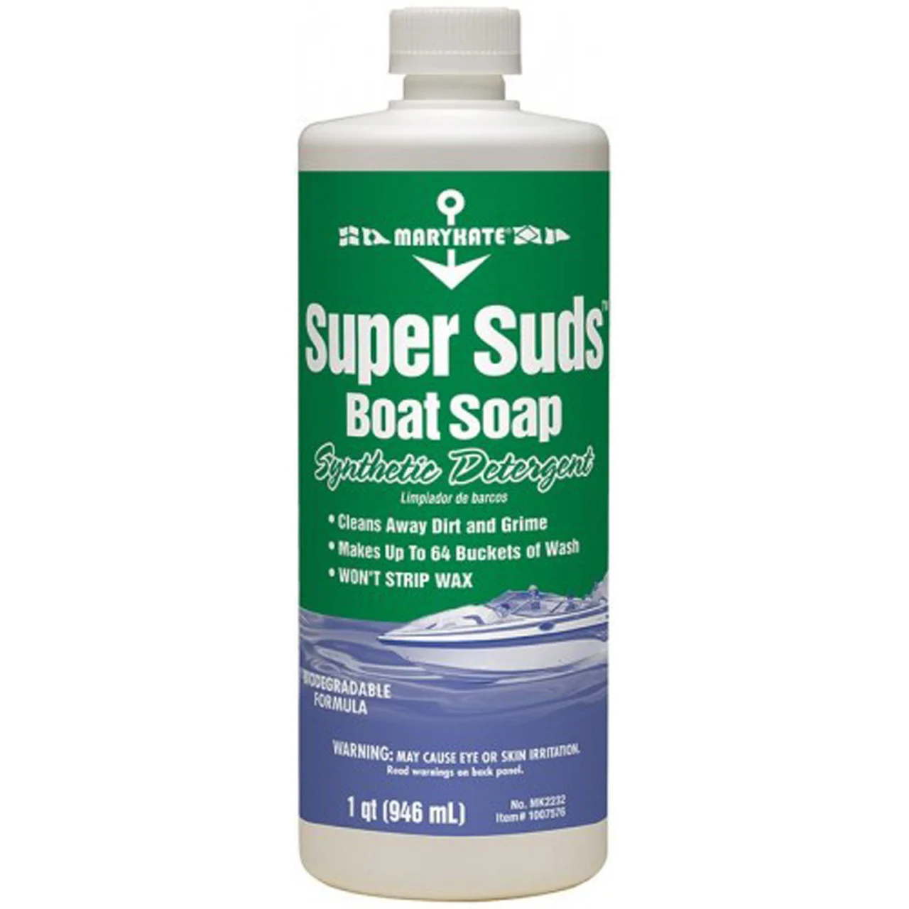 MaryKate MK2232 Super Suds Boat Soap Synthetic Detergent - 32 oz. - MK2232