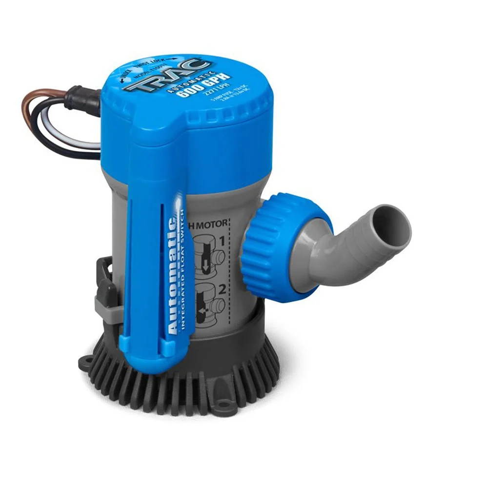 TRAC Outdoors TRAC Outdoor Bilge Pump - 600 GPH - Automatic – Marine Boat Replacement Part