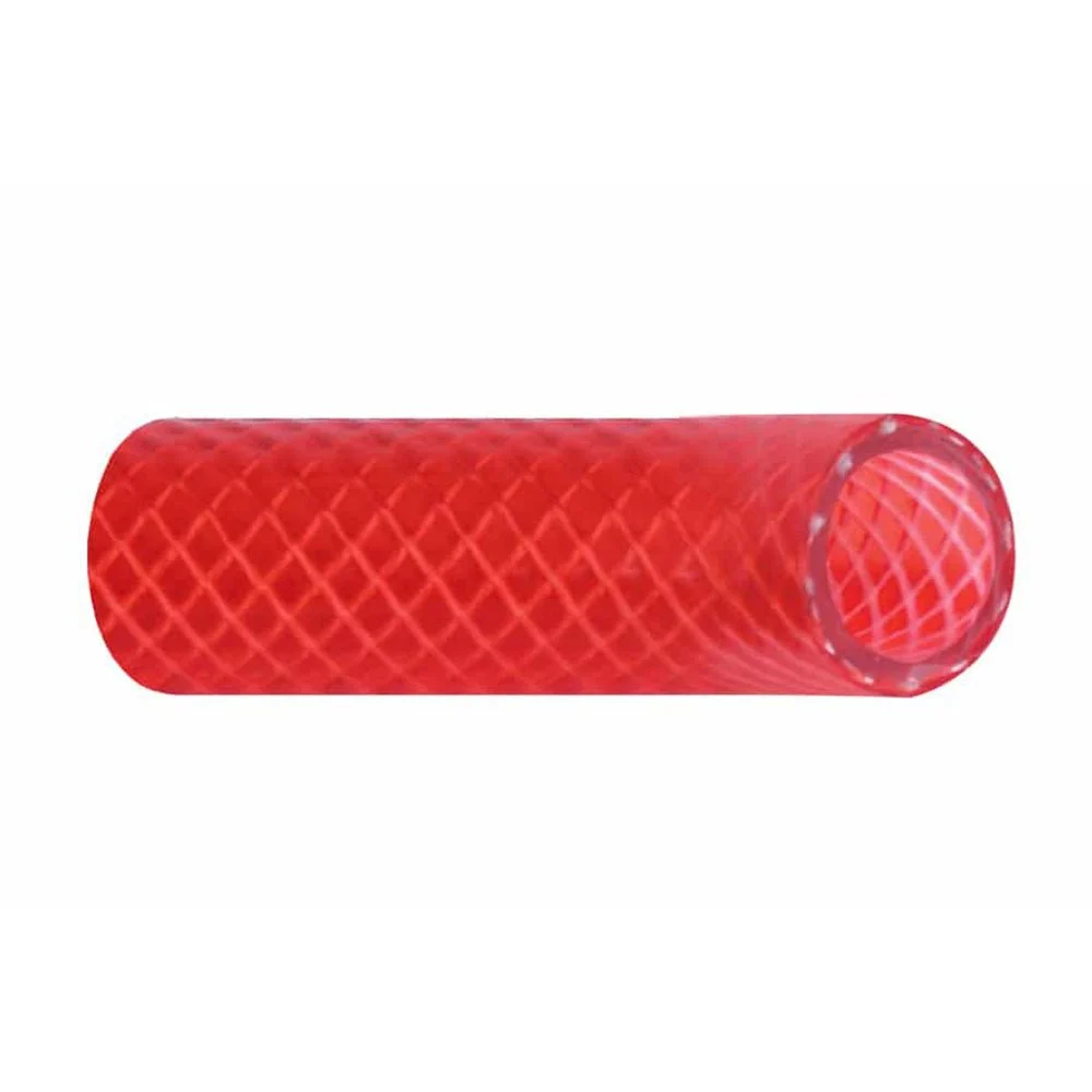 Trident Marine 1/2" x 50' Boxed Reinforced PVC (FDA) Hot Water Feed Line Hose - Drinking Water Safe - Transluc