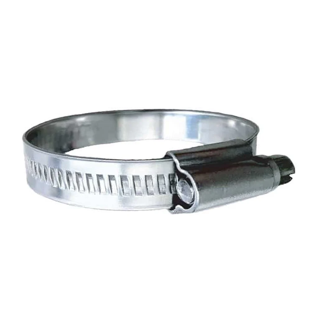 Trident Marine 316 SS Non-Perforated Worm Gear Hose Clamp - 15/32" Band - (1-3/4" – 2-1/4") Clamping Range - 1