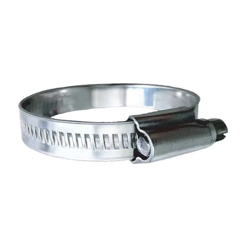 Trident Marine 316 SS Non-Perforated Worm Gear Hose Clamp - 15/32" Band - (5/8" – 15/16") Clamping Range - 10-
