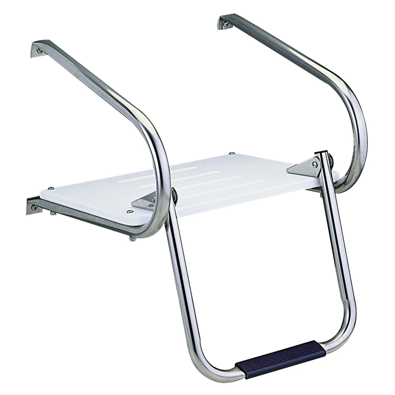 Garelick 19545 I/O Swim Platform with Fold-Down Ladder Step - 19545