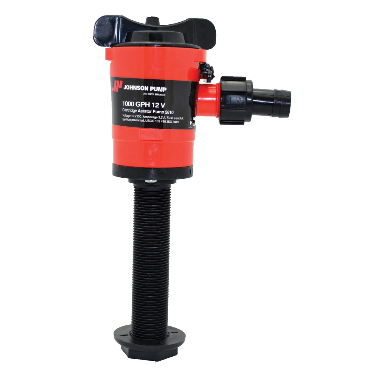 Johnson Pump 1000 GPH Cartridge Aerator, Straight, Dura Ports - 28103-00