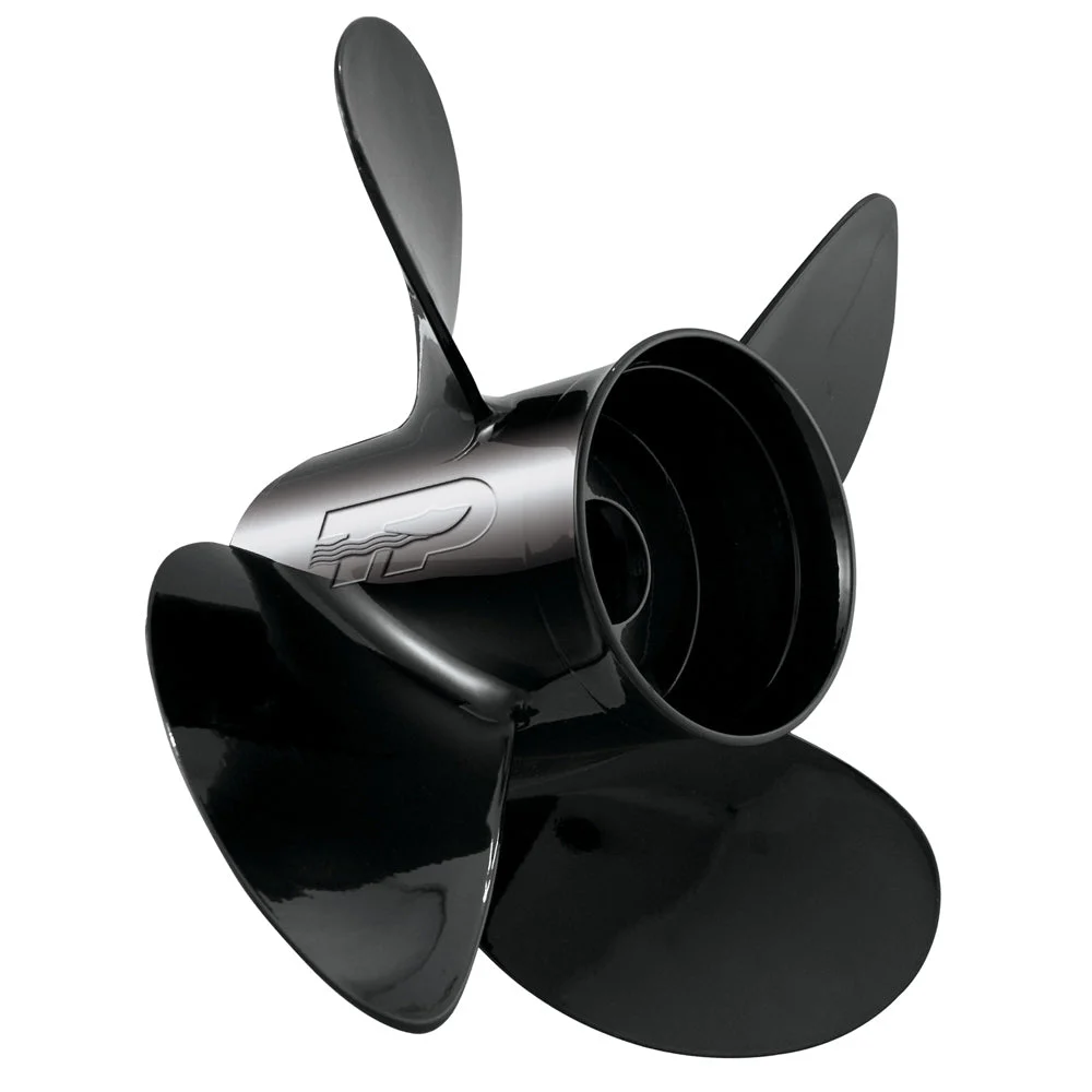 Turning Point Propellers Turning Point Hustler® - Right Hand - Aluminum Propeller - LE-1515- 4-Blade - 15" x 15 Pitch – Marine Boat Replacement Part