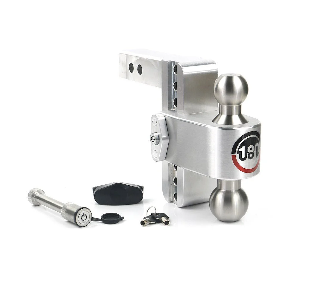 Weigh Safe Turnover Ball 4' Drop Hitch W/ 2.5' – Marine Boat Replacement Part