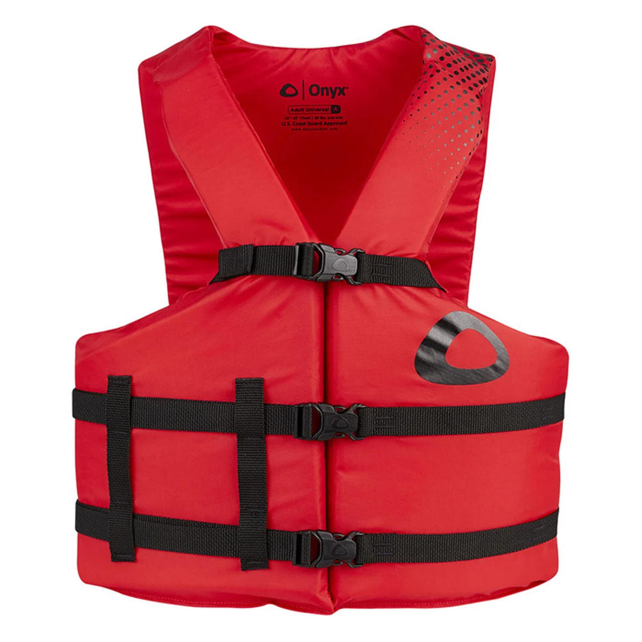 Onyx 103700-100-004-18 Adult Comfort General Purpose Vest - Universal, Red - 103700-100-004-18