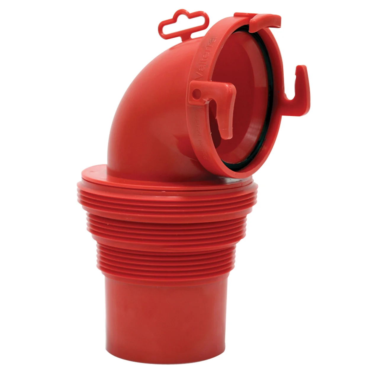 Valterra F02-3112 EZ Coupler 90° Bayonet Sewer Fitting - Red - F02-3112