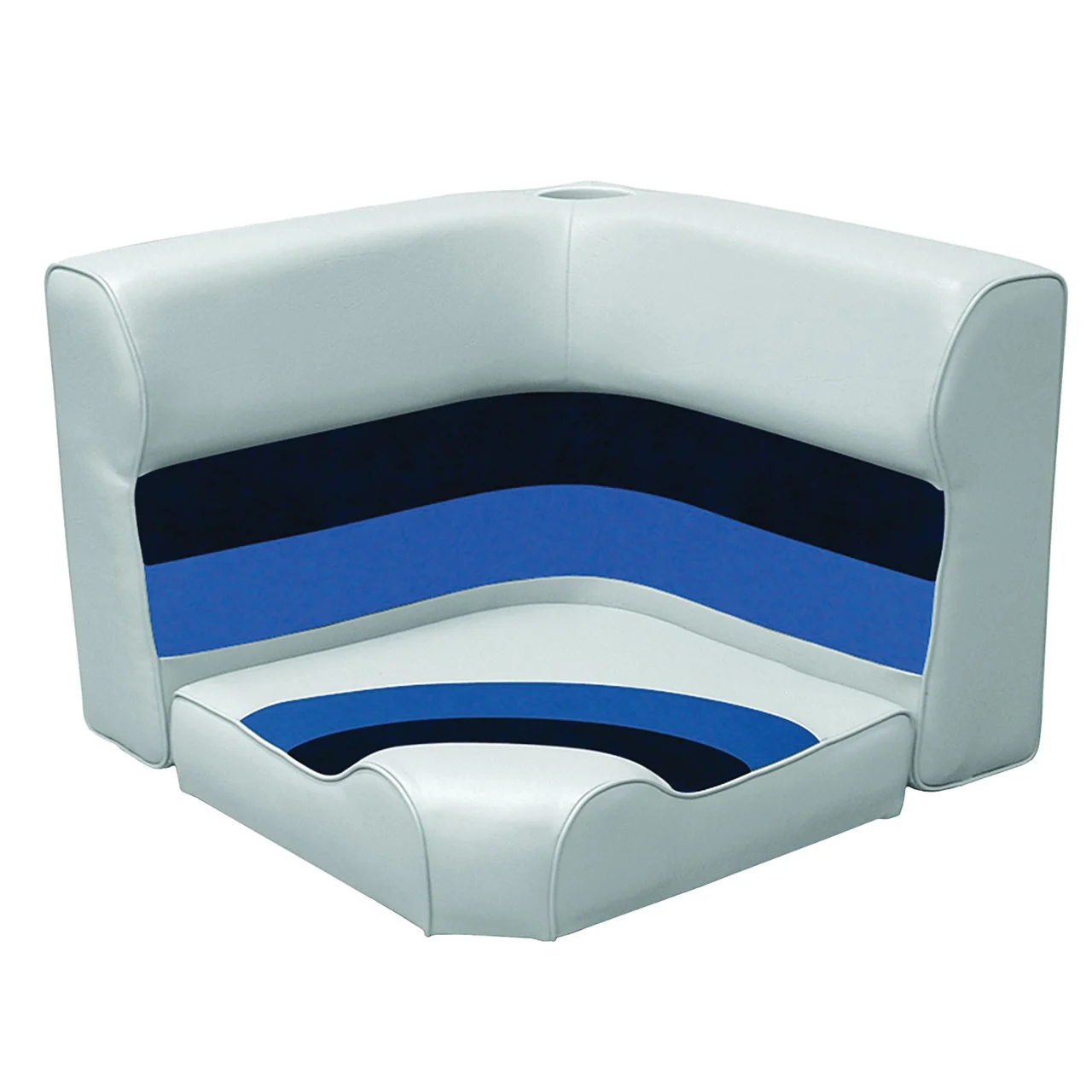 Wise 8WD133-1008 Deluxe Corner Section - White/Navy/Blue - 8WD133-1008