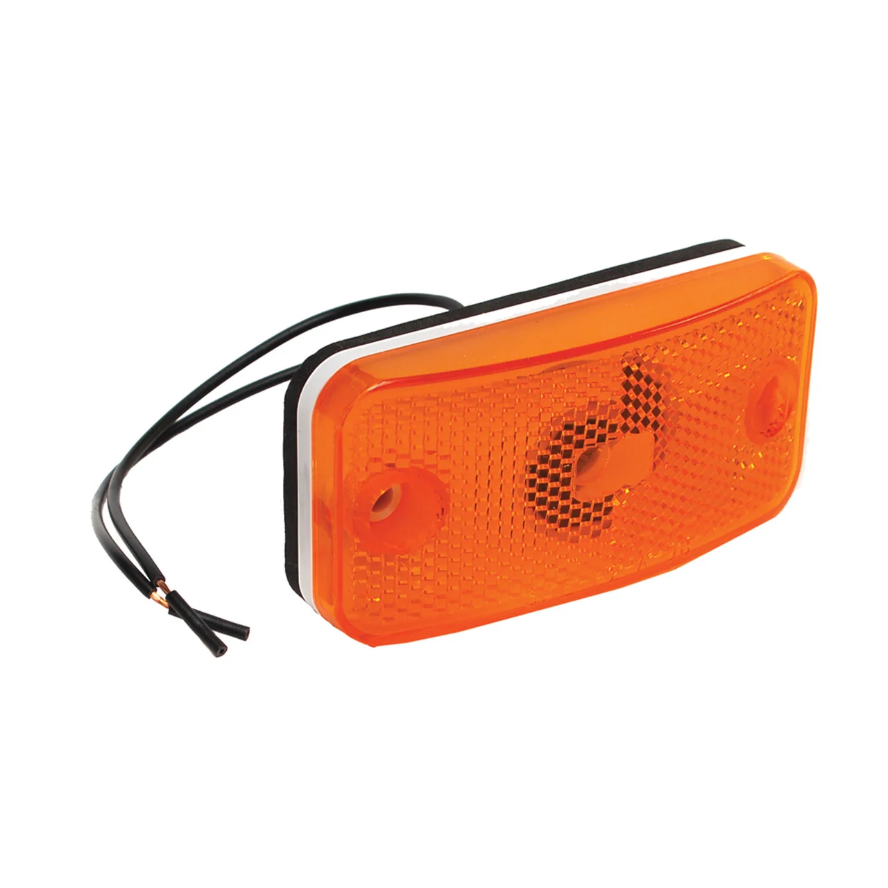 RV Designer E397 Clearance Light With Fleetwood Design - Amber - E397
