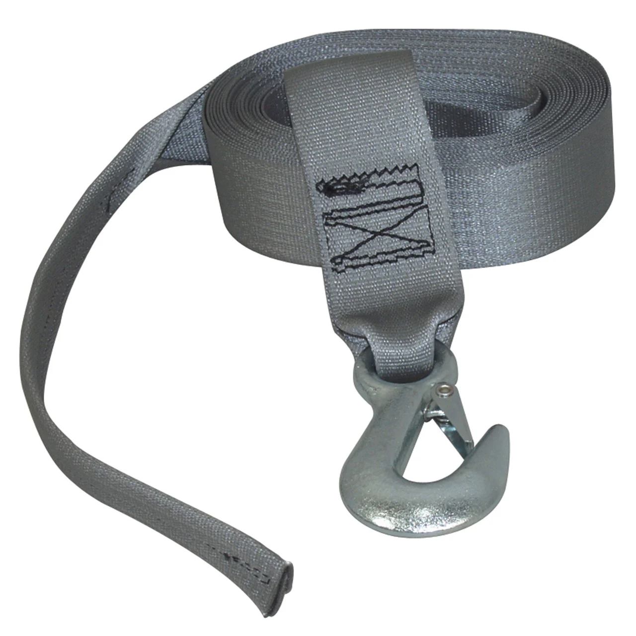BoatBuckle F05848 Winch Strap - Loop End, 2" x 20' - F05848