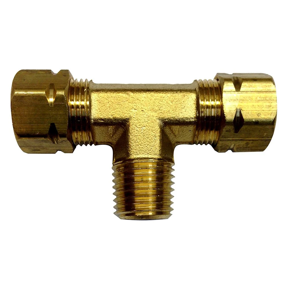 Uflex USA Uflex 1/4 NPT to 3/8 T-Fitting – Marine Boat Replacement Part