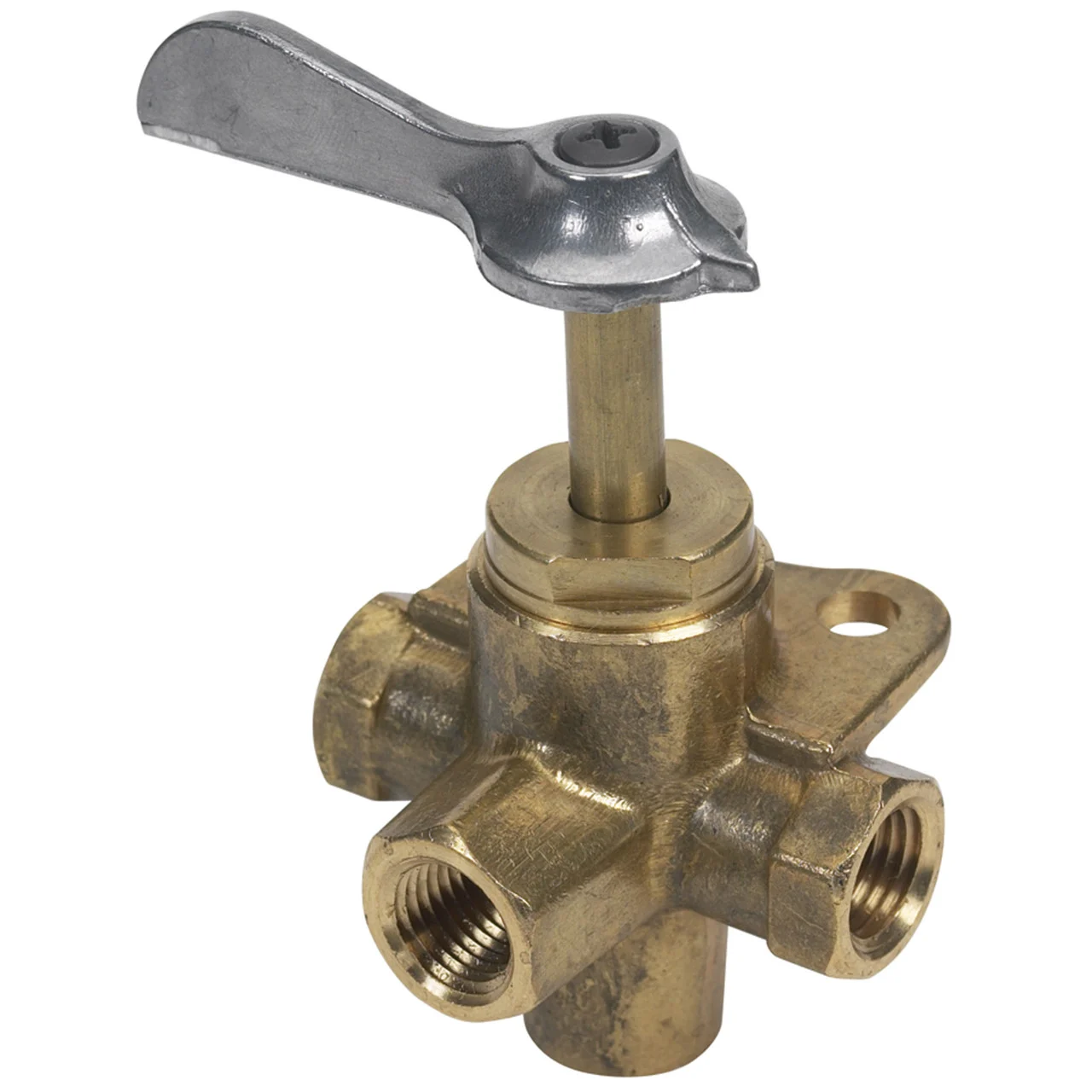 Sierra 033304-10 FNPT Four-Way Valve - 1/4" - 033304-10