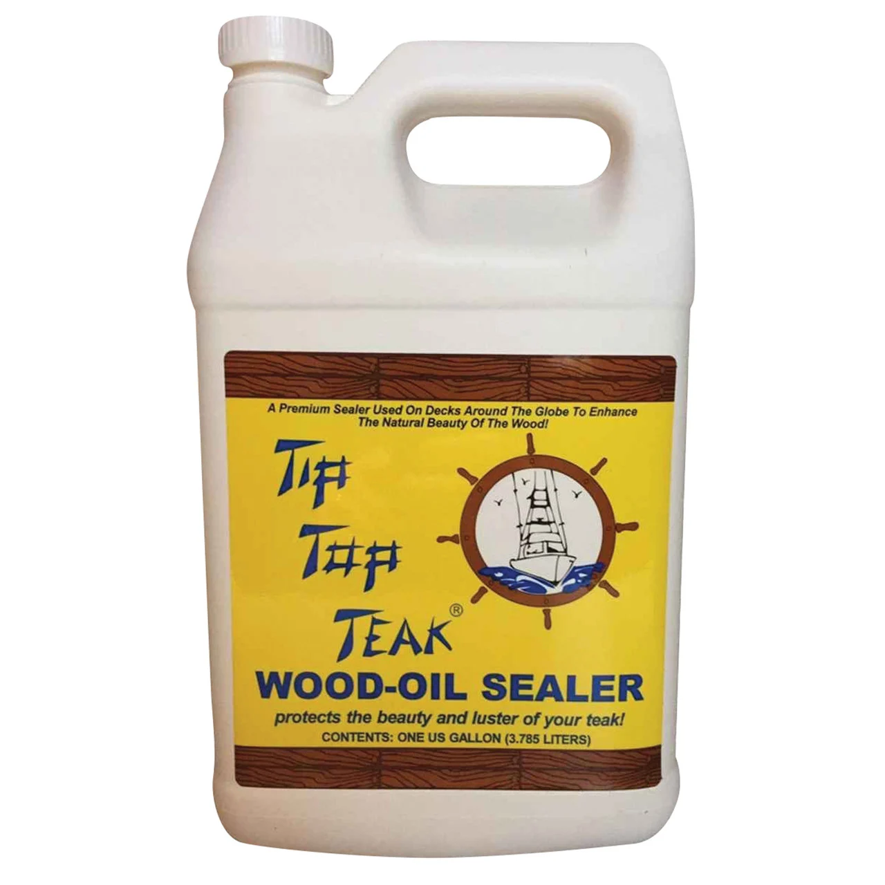 Sudbury TS1002 Tip Top Teak Wood Sealer - 1 Gallon - TS1002