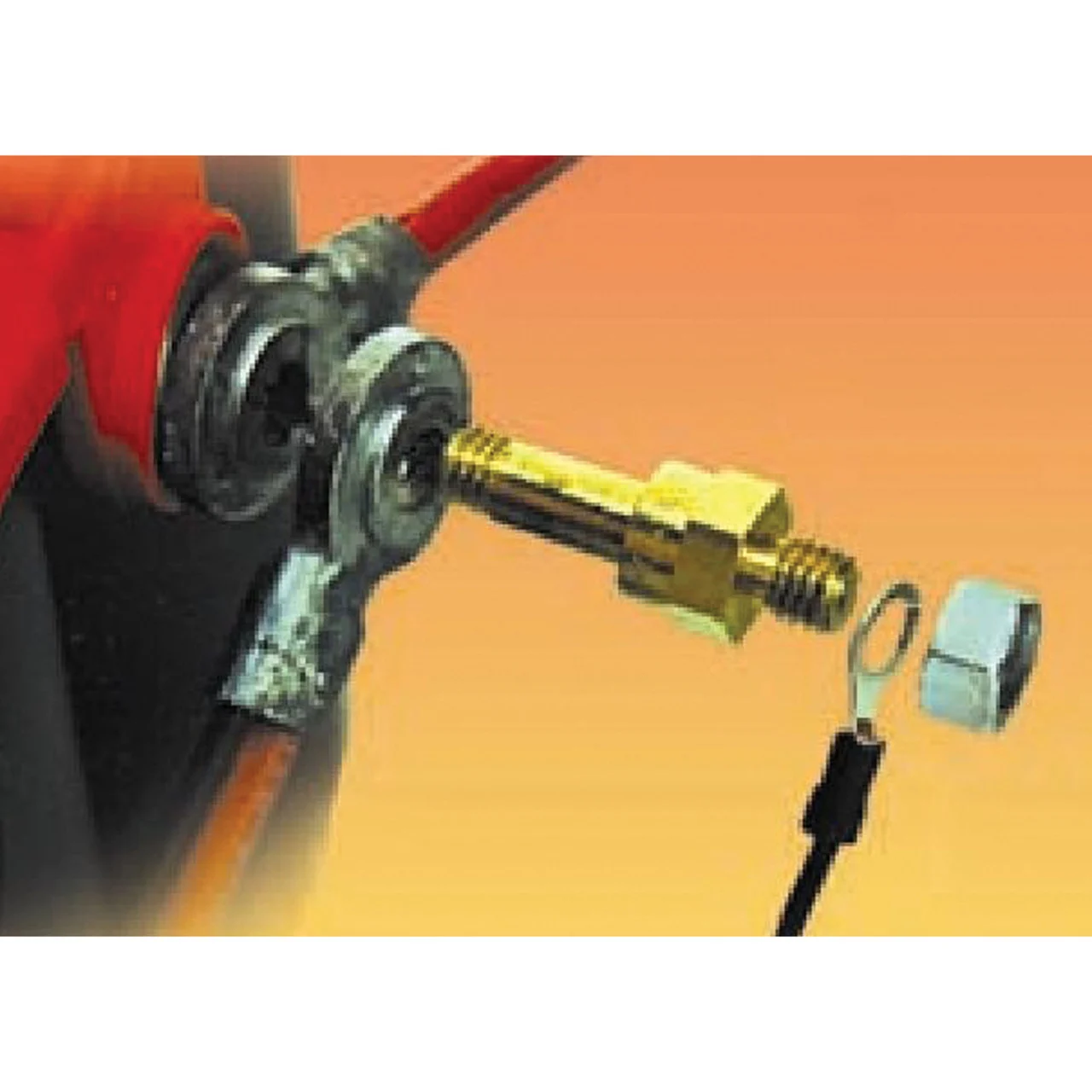 WirthCo 30500 Battery Doctor Double Cable Side Terminal Bolt - GM Truck - 30500