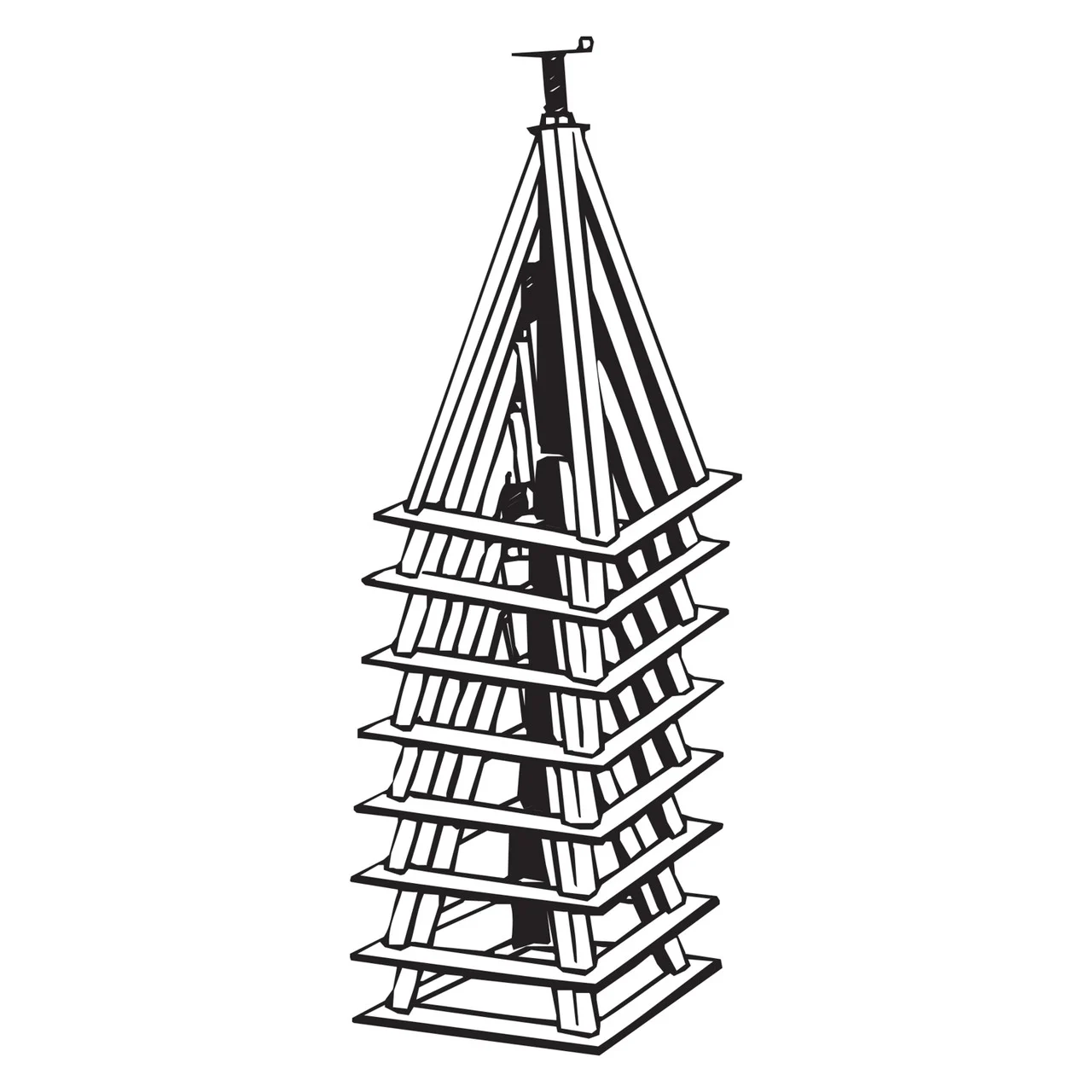 Minute Man Anchors 3018 Steel Mobile Home Piers - 18" to 20" - 3018