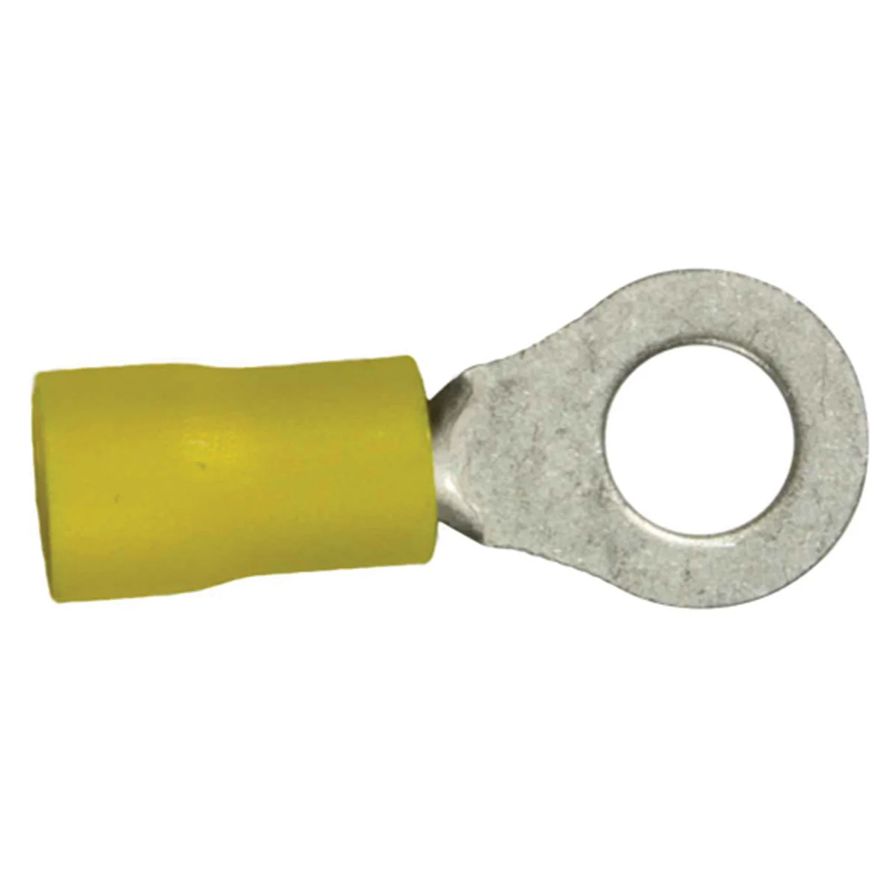 WirthCo 80359 Vinyl Ring Terminal - 3/8" Stud, 12-10 AWG, Pack of 25 - 80359