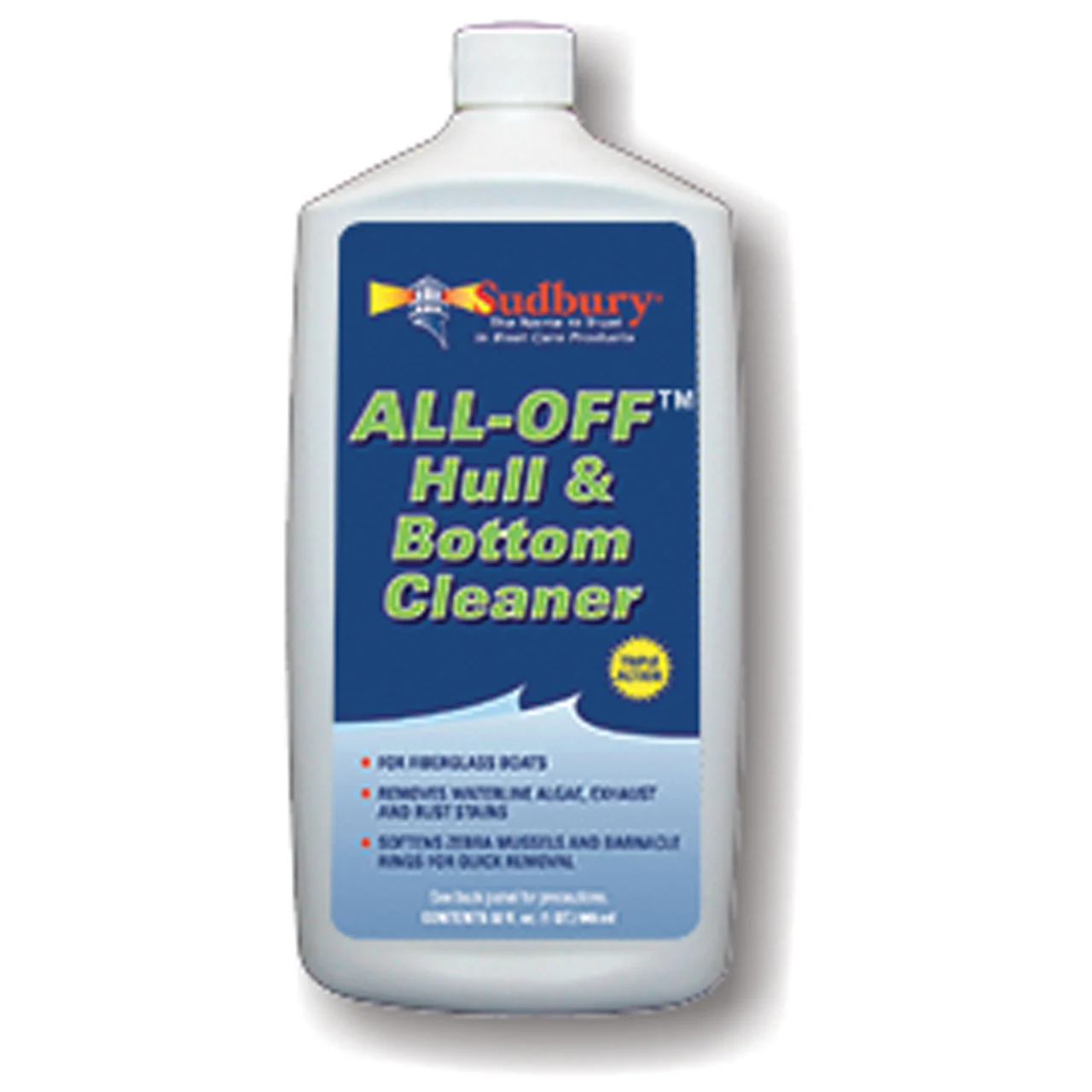 Sudbury 2032 All-Off Hull and Bottom Cleaner - 32 oz. - 2032