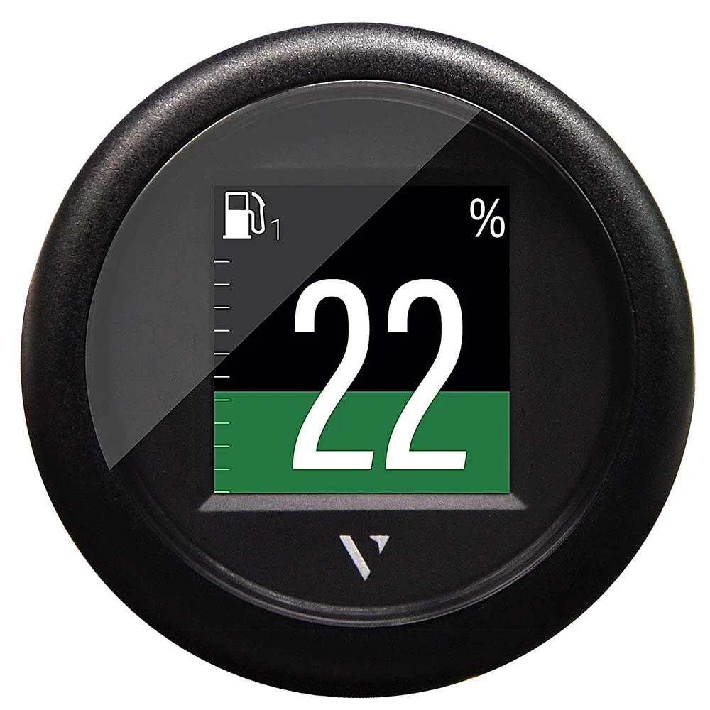 Veratron 2-1/16" (52mm) ViewLine Flex Gauge - Black